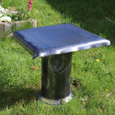 Tabouret acier brut